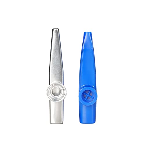 SUNYIN Kazoo instrument 2 Pièces Kazoo Aluminium et Plastique Instruments de Musique Compagnon pour Piano Ukulélé… - Les Beatles, Paul McCartney, John Lennon, RIngo Starr, George Harrison SUNYIN Kazoo instrument 2 Pièces Kazoo Aluminium et Plastique Instruments de Musique Compagnon pour Piano Ukulélé… – Image 4