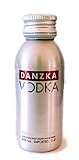 botellita miniatura vodka Danzka