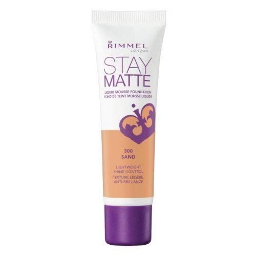 Rimmel Stay Matte Liquid Mousse Foundation - 300 Sand by Rimmel