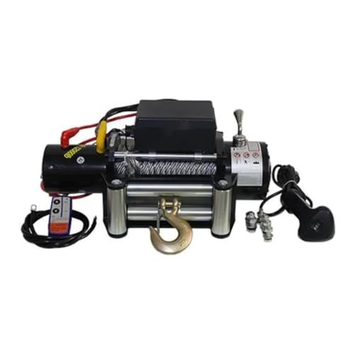 Cabrestante eléctrico para vehículos 12V/24V 5443kg miniatura 2