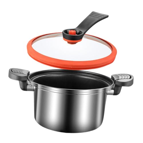 Olla a presión baja acero inoxidable 3.5L multicolor