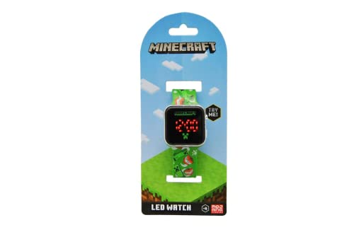 KIDS EUROSWAN Montre LED Minecraft MIN4129