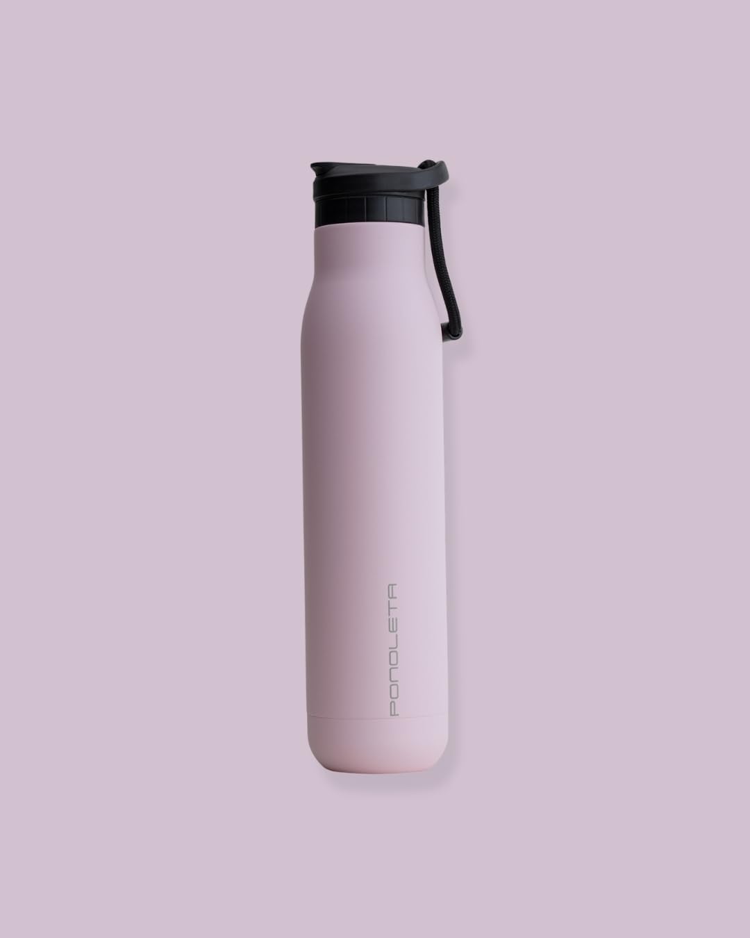 Slim Water Bottle, Stainless Steel with Straw, Standard Mouth for Sports and Travel, Double Vacuum Insulated, BPA-Free, Leak Proof - Image 4