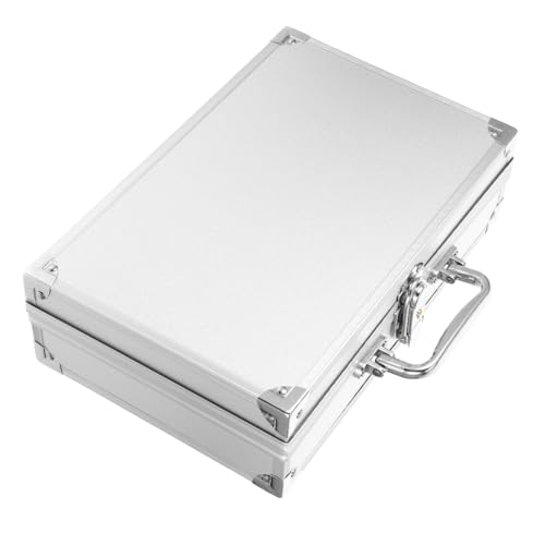 IWOWHERO Aluminum Alloy Briefcase Toolbox Durable Security