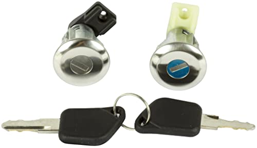 TarosTrade 60-0834-N-83742 Set De Bombines De Puerta Delantero Con 2 Llaves Iguales