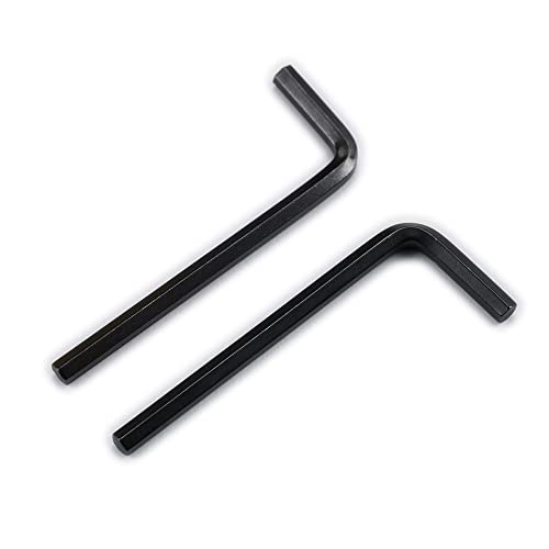 Musiclily Basic 3/16" Steel Allen Key Hex Wrench for Mexican Fender Guitar Truss Rod Adjustment, Black (Set of 2) - Image 4