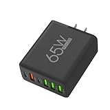 Multi-Port-Ladegerät-Block,USB-Ladegerät mehrere Anschlüsse | 6-Port S Ladeadapter | 65W 4 USB...