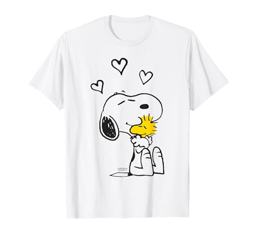 Photo de Peanuts - Snoopy Woodstock Je te tiens T-Shirt