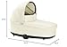 Cybex Balios Cot S Lux Baby Bassinet - Integrated Easy-Carry Handle, Sun Canopy & Spacious, Cozy Interior, Compatible with Cybex Balios S Lux Stroller, Seashell Beige