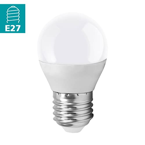 Eglo LED Light Bulb, E27 lamp, 5 watt (Equivalent to 40 watt), 470 lumens, Warm White Glow, 3000 Kelvin, Spotlight G45 - Image 2