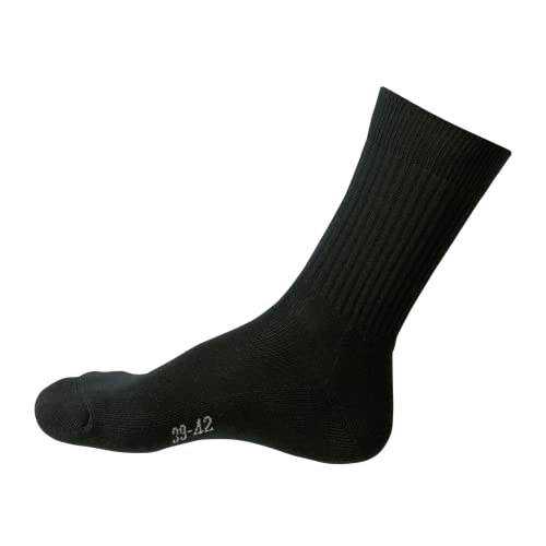 WüRTH MODYF 4 paires de chaussettes ROBUSTES noires - Taille 43-46