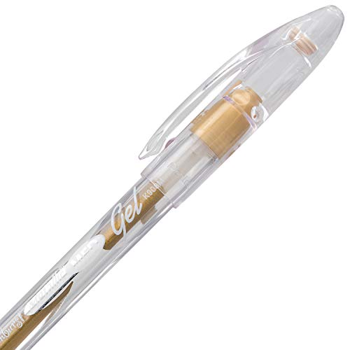 Pentel Sunburst Bolígrafos Gel Metálico Pack 3 miniatura 3