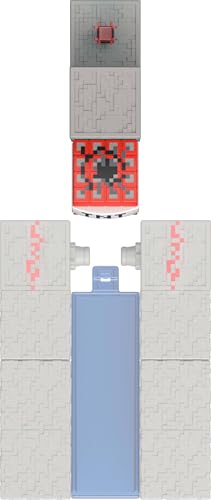 Miniatura 4 de Mattel Minecraft Enderman, Figura de acción con Accesorio y Redstone de construcción, Conjunto a Escala de 8,25cm Coleccionable, Inspirada en el Videojuego, JJR88