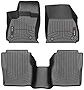 WeatherTech Custom Fit FloorLiner for Lincoln Continental - 1st & 2nd Row (Black)