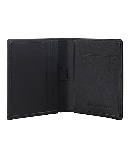 Image of Silent Pocket SLNT Wallet Blocking Wallet for Men | Napa Leather, RFID & NFC Signal Blocking, Slim Bi-Fold Design, Large Money Pocket, Travel-Ready
