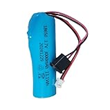 3.7V 3Ah Rechargeable Lithium Ion Battery with PH2.0/2P Connector, for Voice Amplifier,DIY Electronics, Toys, Lighting