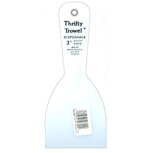 Disposable 3in Putty Knife plastic (box of 36)