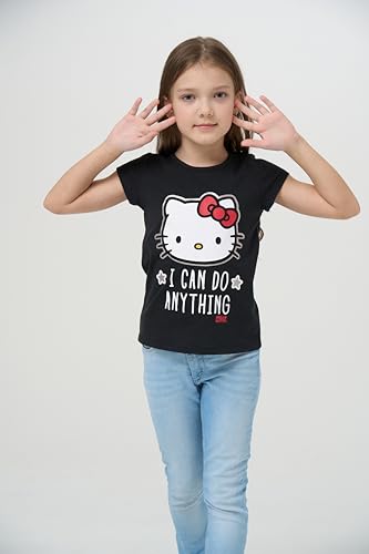 Image of Hello Kitty Sanrio Girls 3 Pack Short Sleeve T-Shirt for Little and Big Kids