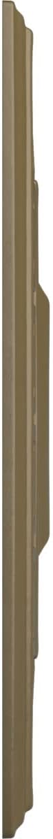 Ekena Millwork CM18ERMMF Eris Ceiling Medallion, 18" W x 18" H x 3 1/2 ID x 1 1/8 P, Mississippi Mud