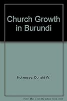 Church Growth in Burundi 0878083162 Book Cover