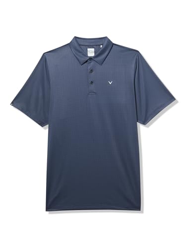 Callaway Men's Chevron Foulard Print Golf Polo, Stretch Seams, Sun Protection (Available in Big & Tall)
