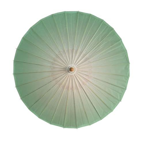 Hearda Parapluie Chinois en Papier, Couleur Dégradée Parapluie Canne Ombrelle Chinoise Classique Ombrelle Papier Fait Main avec Poignée en Bois pour Fête Mariage...