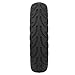 UPQRSG 8.5 Inch Solid Rubber Tire, Rubber Prismatic Tire, Anti Explosion Shock Absorption Tyre for M365 Scooter, Professional Electric Scooter Wheels Accessories(Black)