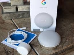 Soporte para Altavoz Google Nest Mini blanco base de pared inteligente colgar 3