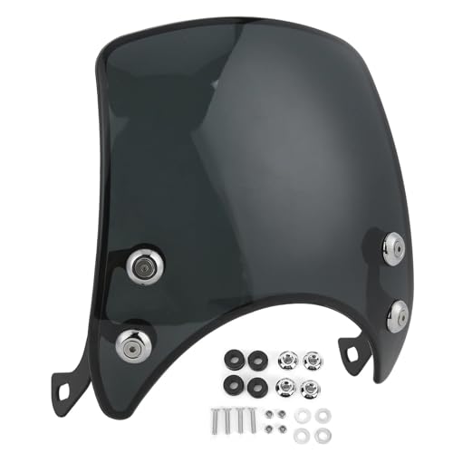 Pare-brise déflecteur de vent moto universel 5-7 pouces pour Kawasaki Suzuki