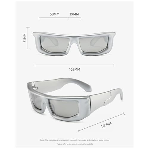 Punk Sunglasses Women Men Retro Sun Glasses Vintage Steampunk Sport Shades Eyewear UV4002