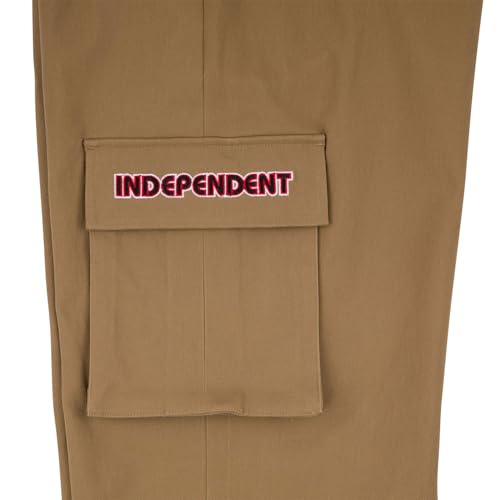 44643574 Groundwork Cargo Pants Dark Khaki Ripstop Bottom Mens Independent4