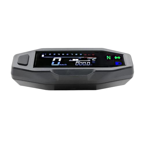 Compteur kilométrique moto universel et tachymètre numérique pour tableau de bord
