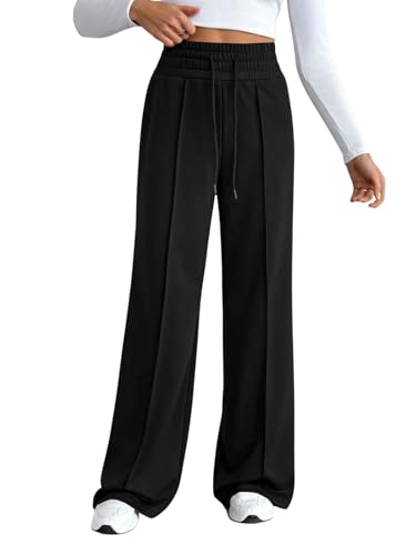 Image of Leriya Fashion Trousers for Woman | Womens High Rise High Waist Flared Korean Style |Joggers for Woman's| Track Pants for Women's Elegant for College & Events (Available in Plus Size)