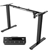 Maidesite 昇降デスク 脚 T2 Pro Plus 黒 耐荷重160kg Amazon | YIHAYO 昇降デスク 脚のみ 高さ70-115cm