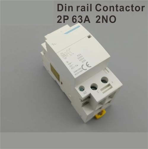 Contacteur modulaire AC 2P 63A pour rail Din tableau electrique - 3