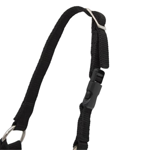 PFIFF 103101 Alpaca Halter "Pako", Adjustable Size for Alpacas with Clip Closure, Black - Image 2