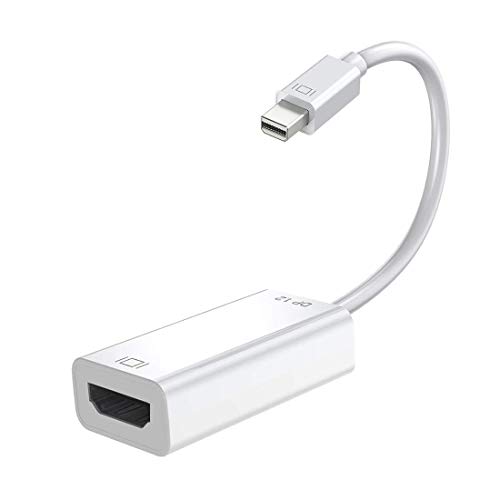 rts Premium Mini Displayport to HDMI Adapter, Thunderbolt to HDMI Adapter Converter Compatible Microsoft Surface Pro 1/2/3, Thinkpad X1,Google Chromebook