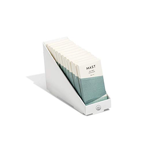 Mast Chocolate Bars | 12 pack | Organic, Kosher | Mini 1oz each (Oat Milk)