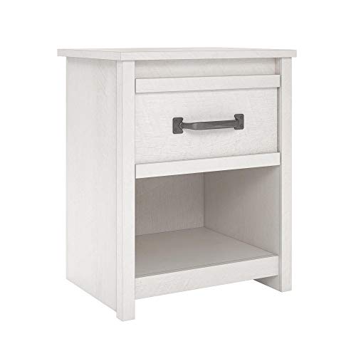 Ameriwood Home Bassinger Nightstand in Ivory Oak
