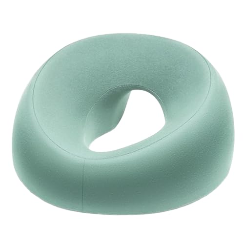 Sionhiuo Almohada De Masaje para La Cara, Reposacabezas De Masaje para La Cama, Almohada De Masaje En Forma De U, Almohada para La Cabeza para Mesa De Masaje, Soporte Facial para Salones