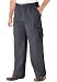 KingSize Men's Big & Tall Full Elastic Cargo Knockarounds in Twill