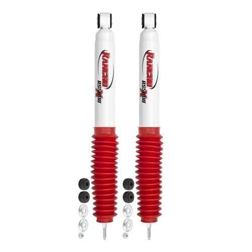 Rancho RS5000X Shocks Front Pair for 87-95 Jeep Wrangler 4WD w/0-2.5