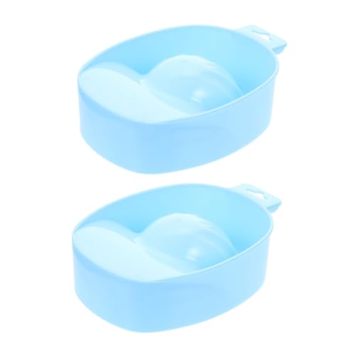SOESFOUFU Deep Manicure Soaking Bowl Nail Soaking Bowl Set Dampen Dish for Hands Safe for Use
