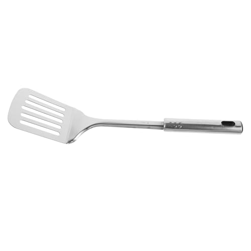 FUNOMOCYA 1 pieza Utensilio de Cocina Inoxidable con Mango y Espumadera y Antiadherente para Cocinar Herramienta Práctica y Elegante para Colar y Servir