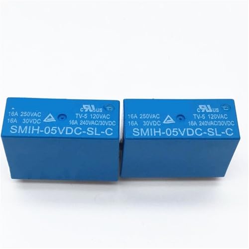 Relais de conversion 8 broches 16A 250V SMIH-24VDC-SL-C 10 pièces