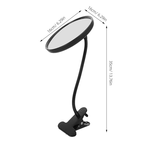 Miroir d'inspection d'angle réglable de 16 cm convexe pour angle mort de parking - 2