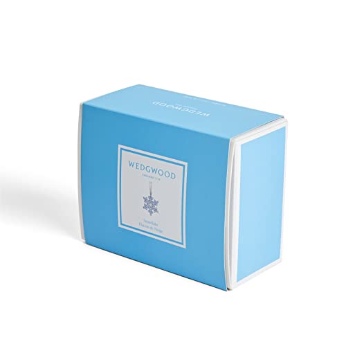 Wedgwood Christmas Snowflake Ornament, 4.2" #TOP3