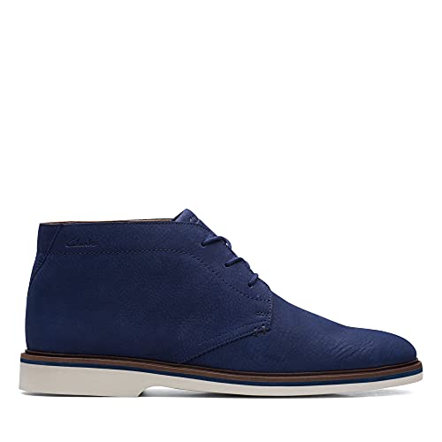 Image of Clarks Men's 26159611 Blue Ankle Boot