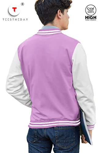 TeesTheDay Unisex Adult Varsity Jacket Bomber Jacket Men Women3