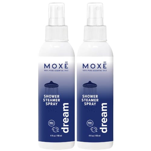 MOXĒ Dream Shower Steamer for Bedtime Routine &amp; Tension Relief, 4oz, 2 Pack